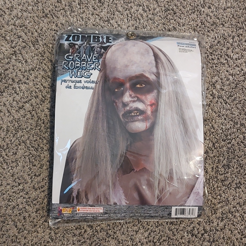Adult Zombie Grave Robber Wig